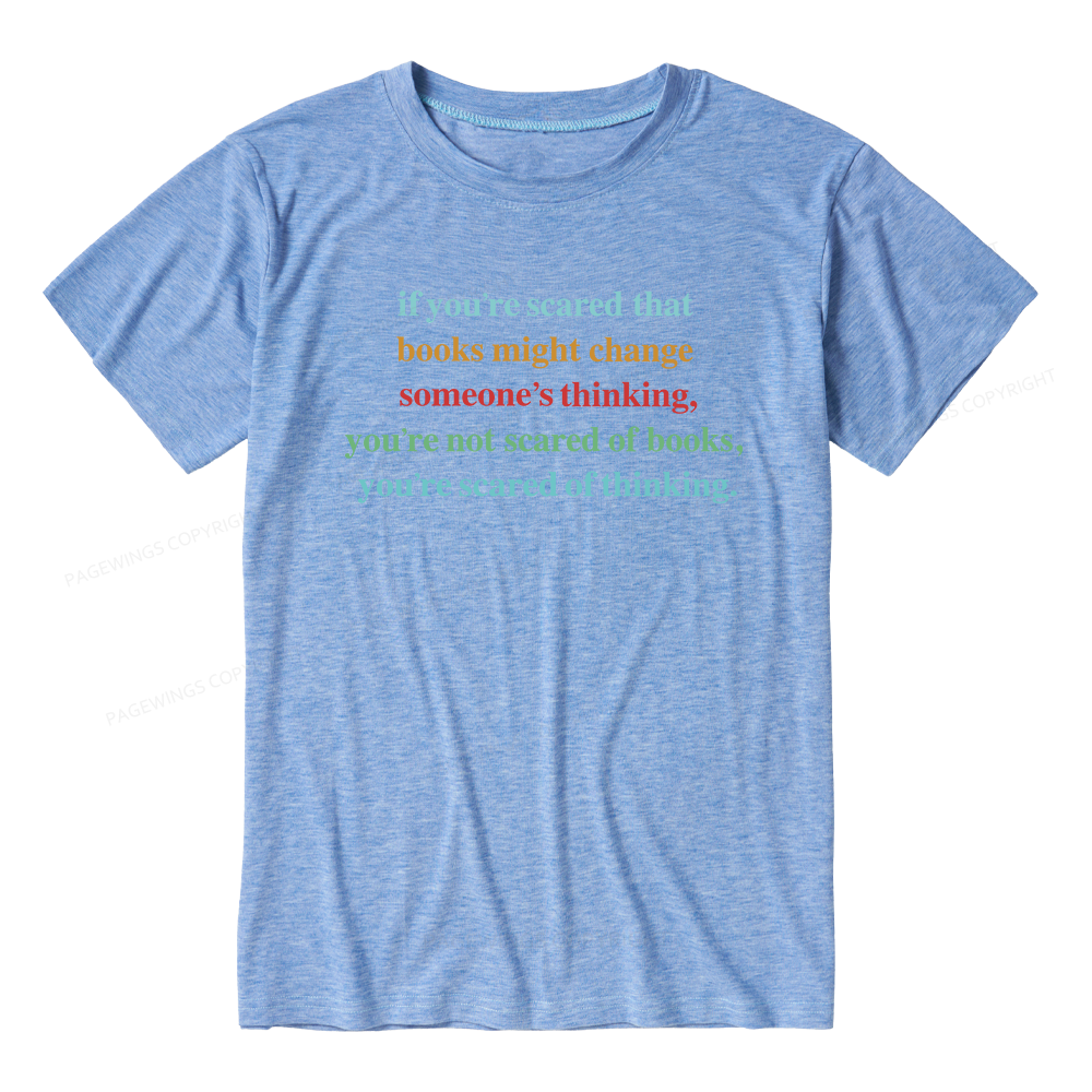 Pagewings Soft I'm With the Banned Unisex Heather T-Shirt