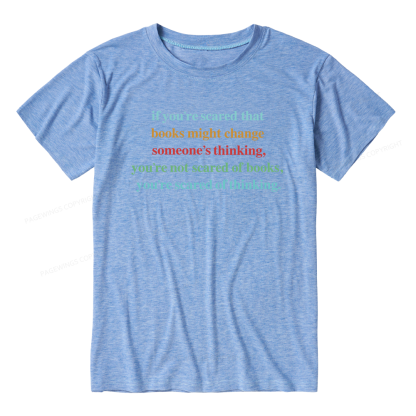 Pagewings Soft I'm With the Banned Unisex Heather T-Shirt