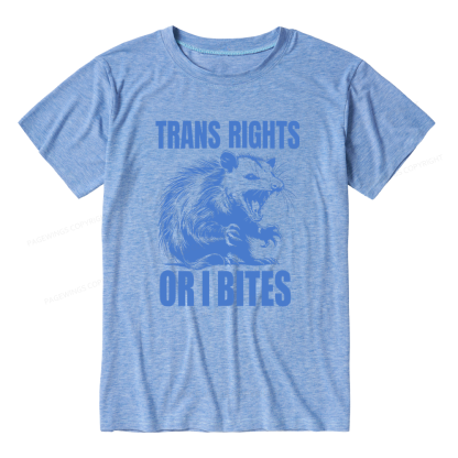 Pagewings Soft Inclusive Trans Rights 15860 Bookish Unisex Heather T-Shirt
