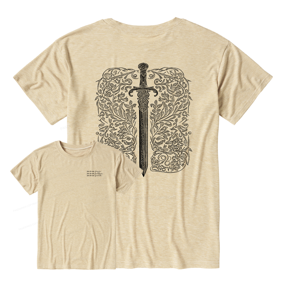 Pagewings Soft Reading Fantasy 11563 Bookish Unisex Heather T-Shirt