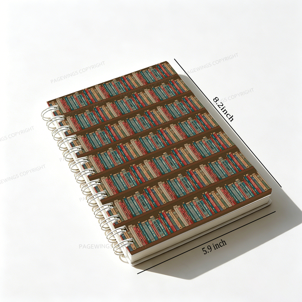 Pagewings Read Banned Books Spiral Notebook