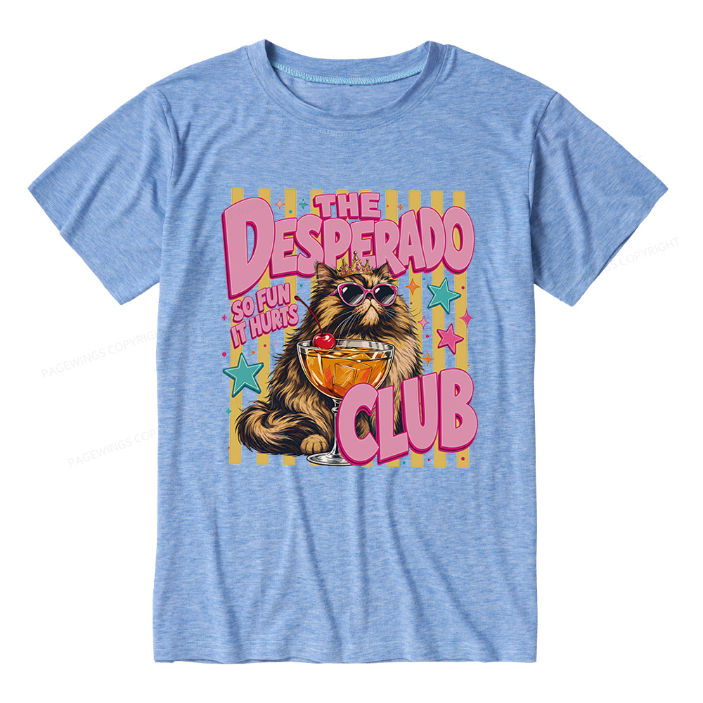 Pagewings Soft Desperado Club Bookish Unisex Heather T-Shirt