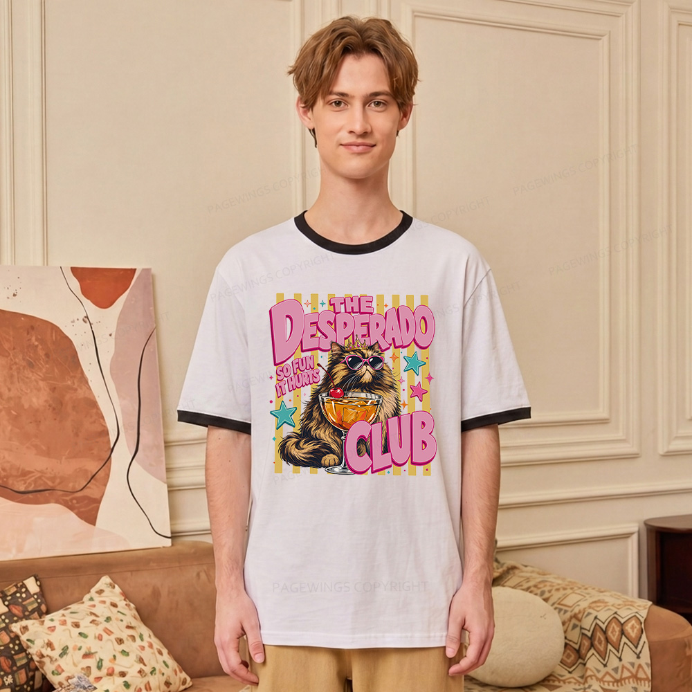 Pagewings Desperado Club Unisex Ringer T-Shirt 