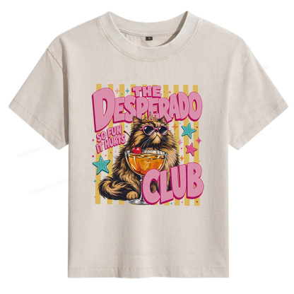 Pagewings Desperado Club Women's Washed T-shirt
