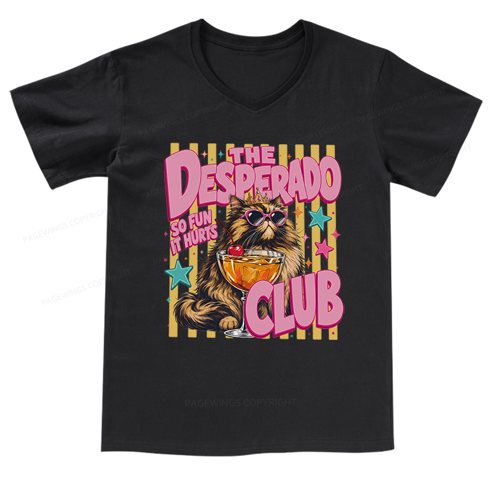 Pagewings Desperado Club V-neck T-shirt