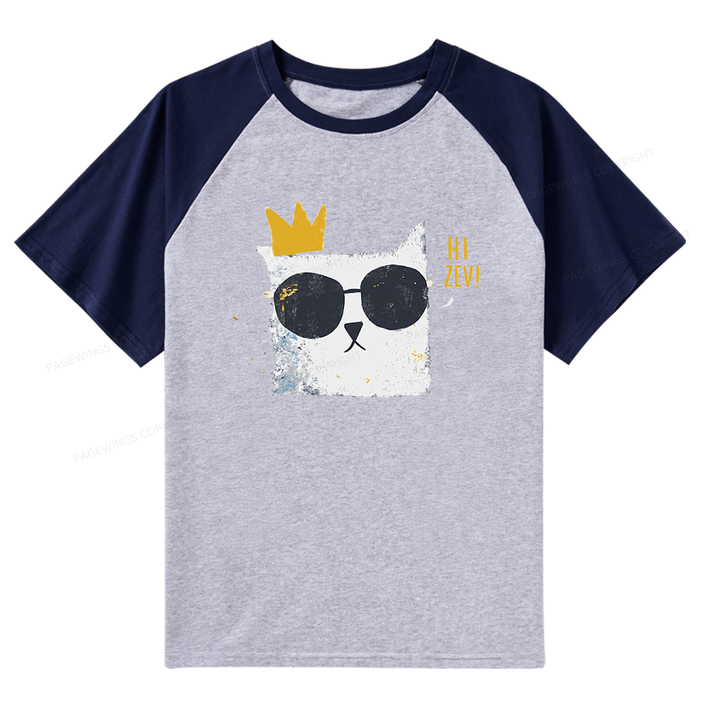 Pagewings Sci Fi Book Lover Bookish Raglan T-shirt