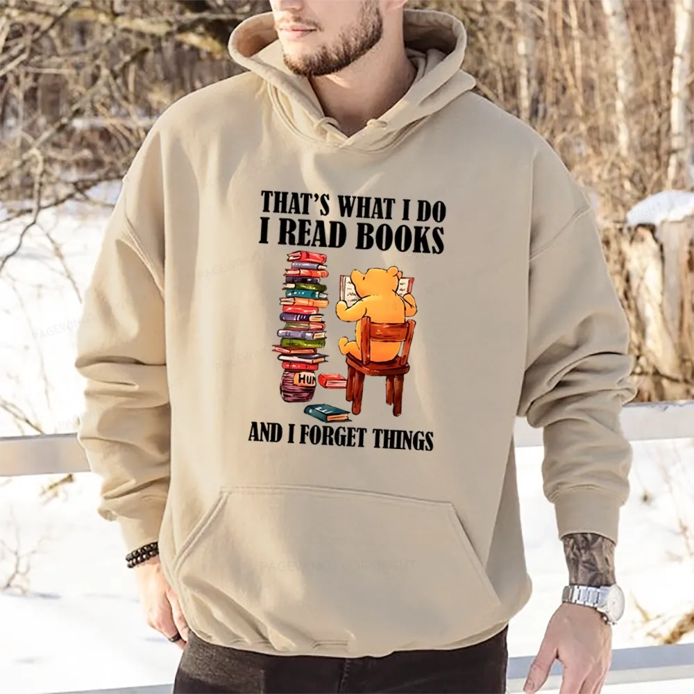 Pagewings That's What I Do I Read Books Unisex Classic Hoodie