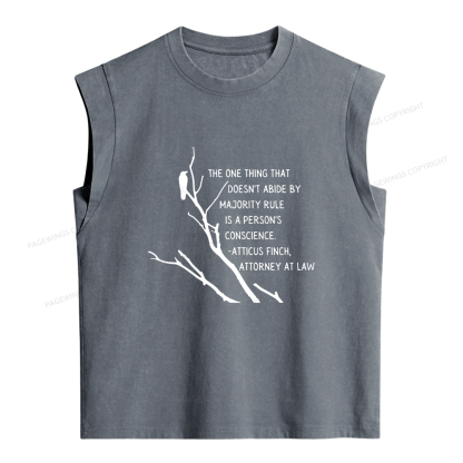 Pagewings Literature 10194 Bookish Women's Washed Tank Top