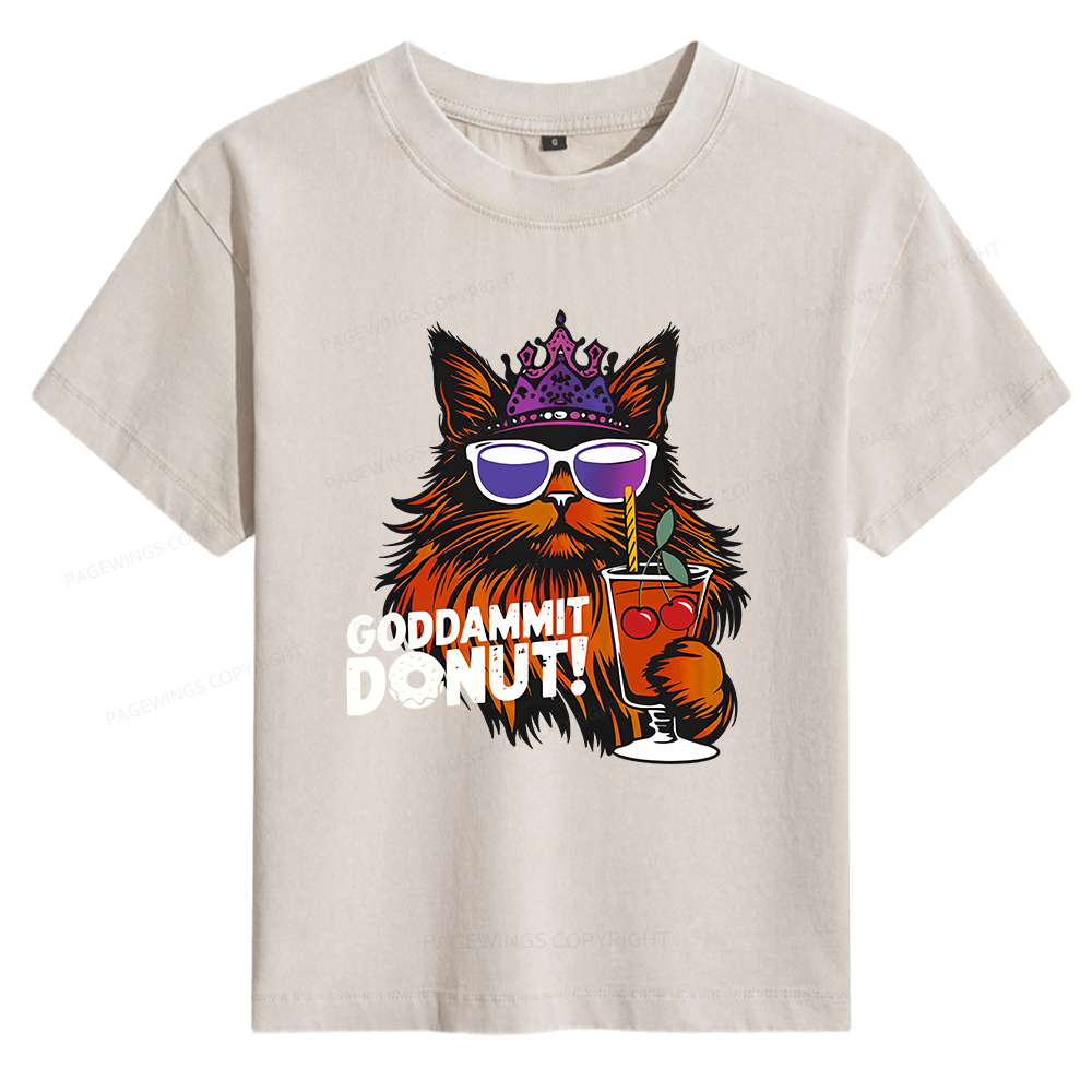 Pagewings Read Sci-Fi Book 12028 Bookish Women's Washed T-shirt