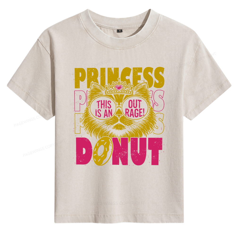 Pagewings Read Sci-Fi Book 14977 Bookish Women's Washed T-shirt