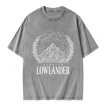 Pagewings Fantasy Books Lover Unisex Washed T-shirt
