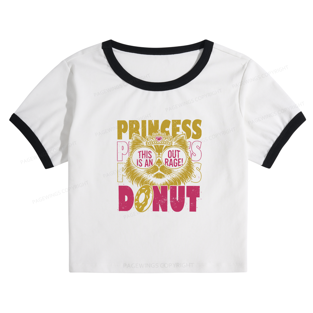 Pagewings Sci-Fi Bookish 14977 Bookish Baby Tee Cropped Ringer T-Shirt