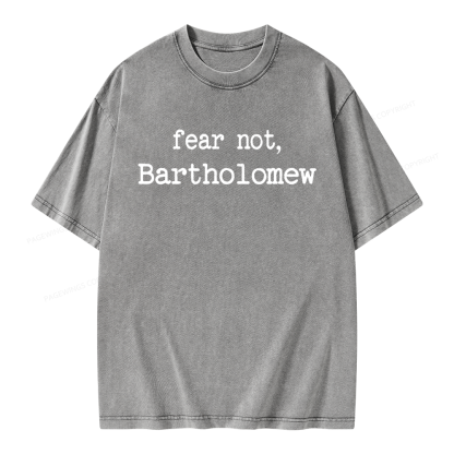 Pagewing Fantasy Book Lover Unisex Washed T-shirt