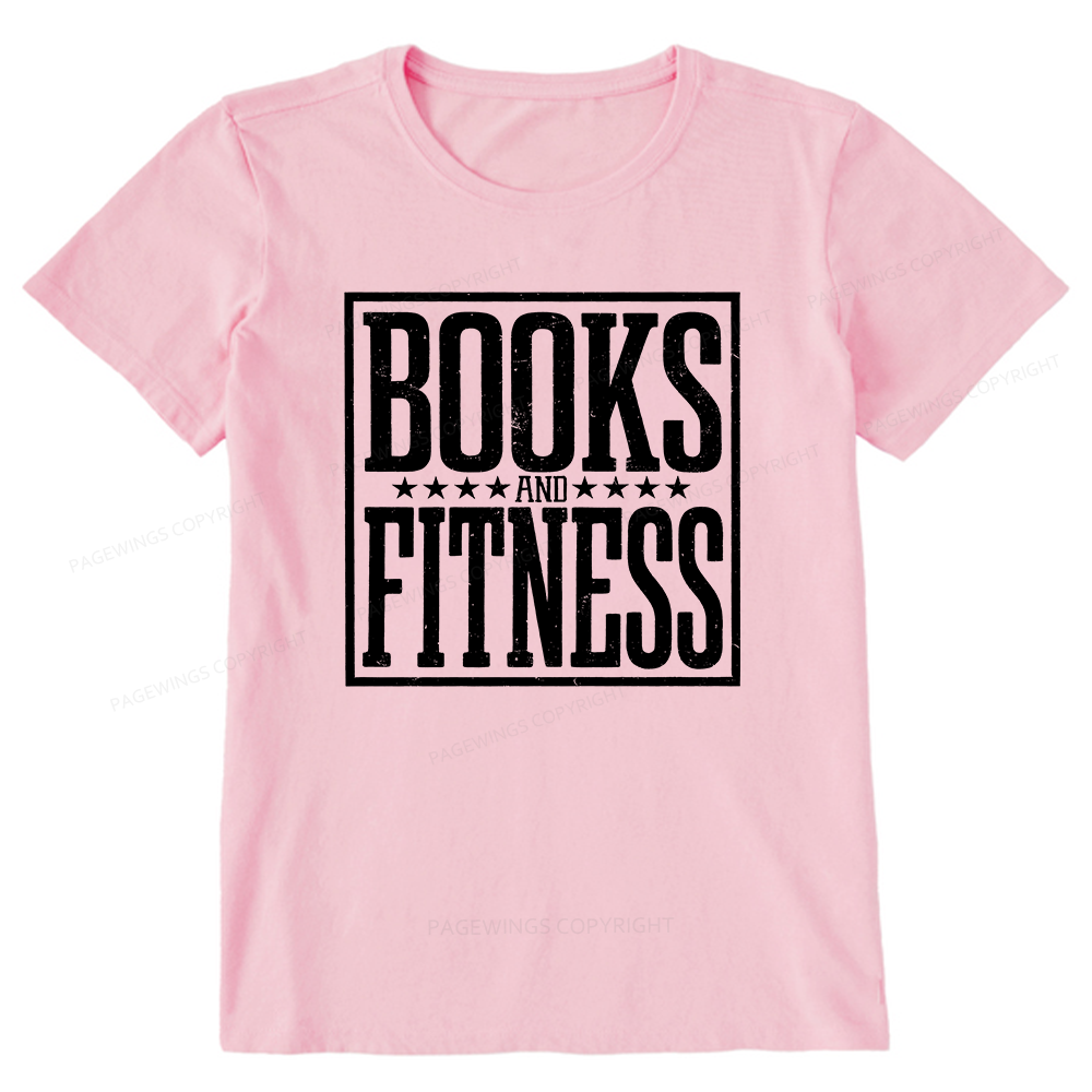 Pagewings Books And Fitness Unisex Classic T-shirt