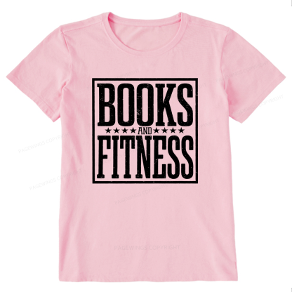 Pagewings Books And Fitness Unisex Classic T-shirt