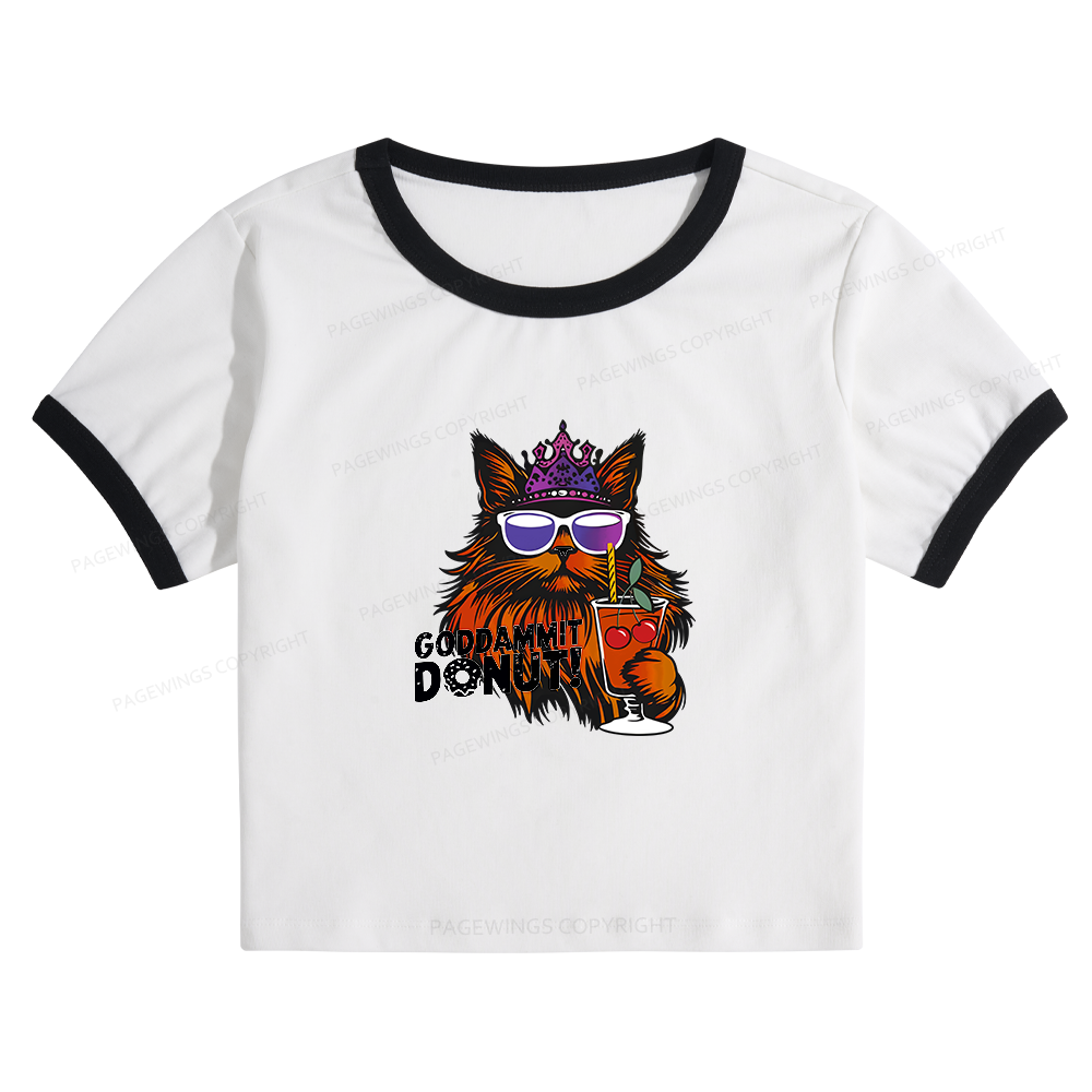 Pagewings Read Sci-Fi Book12028 Baby Tee Cropped Ringer T-Shirt