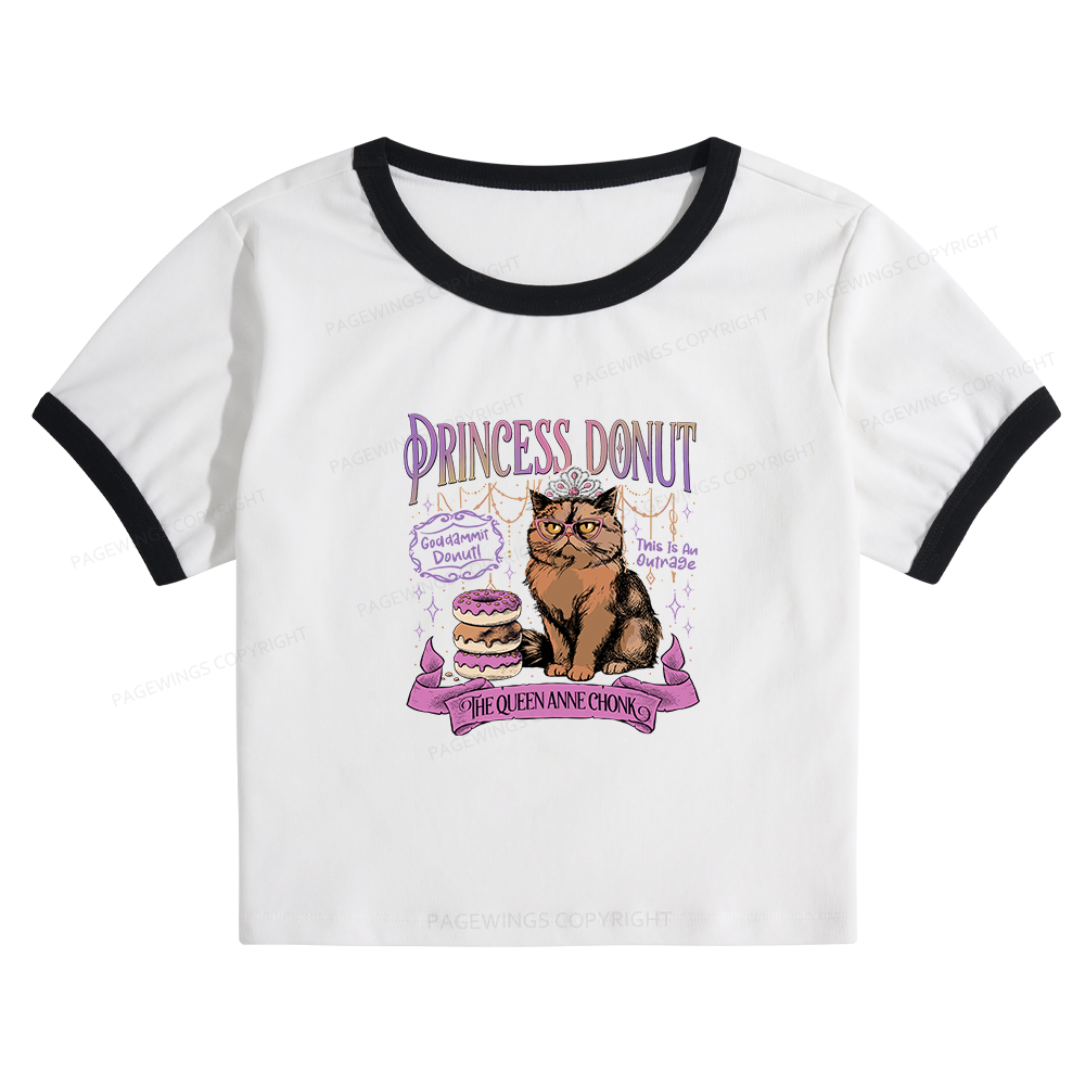 Pagewings Sci-Fi Book Lovers12017 Baby Tee Cropped Ringer T-Shirt