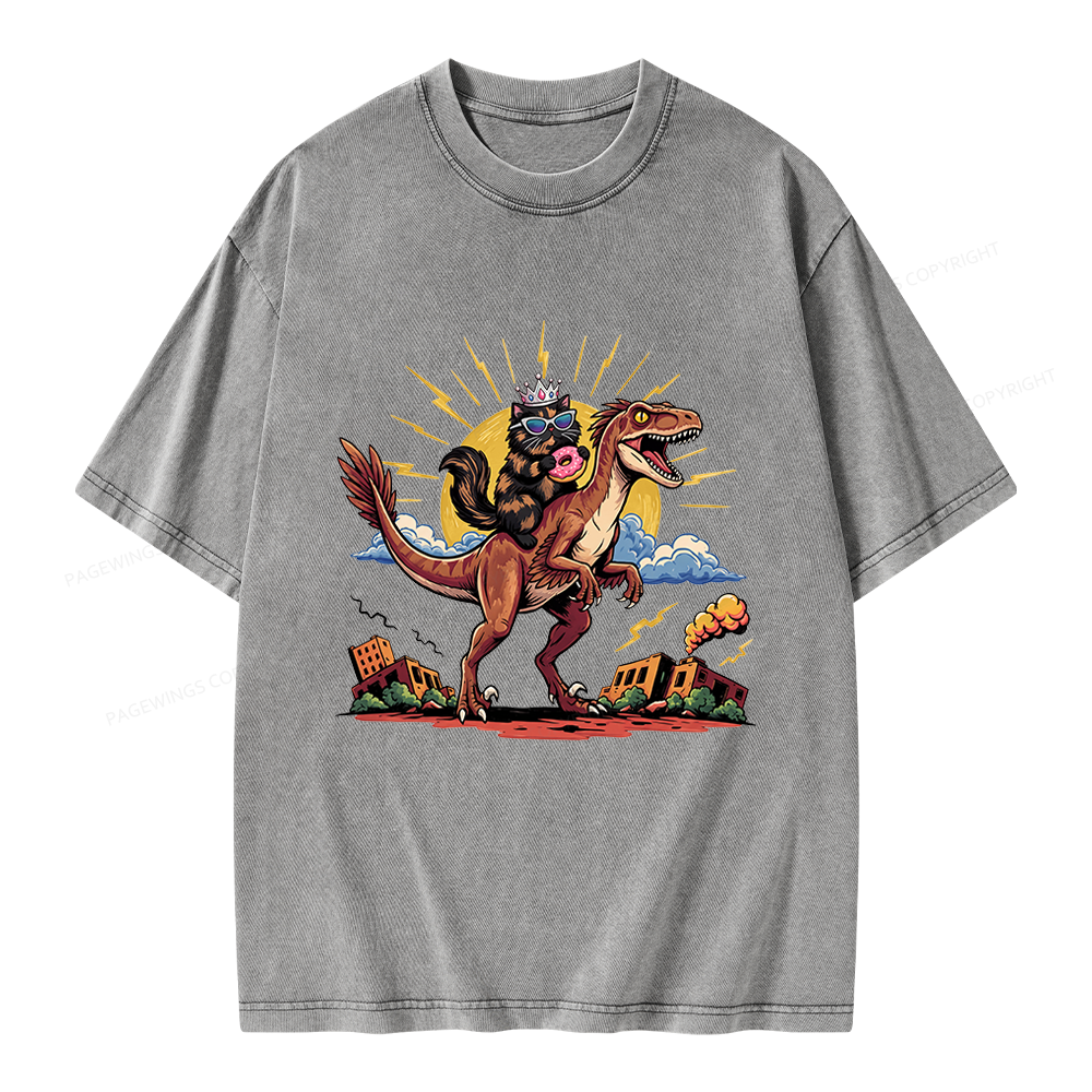 Pagewings Sci Fi Bookish Unisex Washed T-shirt