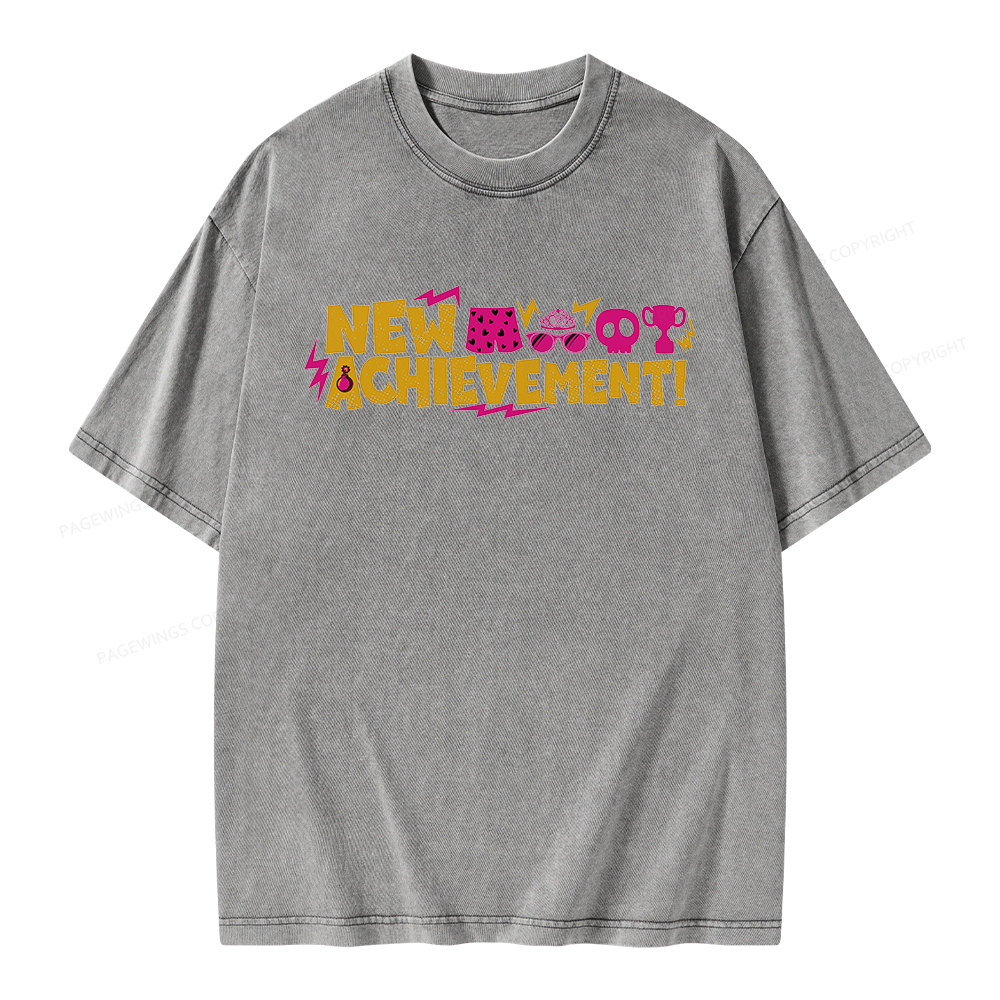 Pagewings Sci Fi Bookish Unisex Washed T-shirt