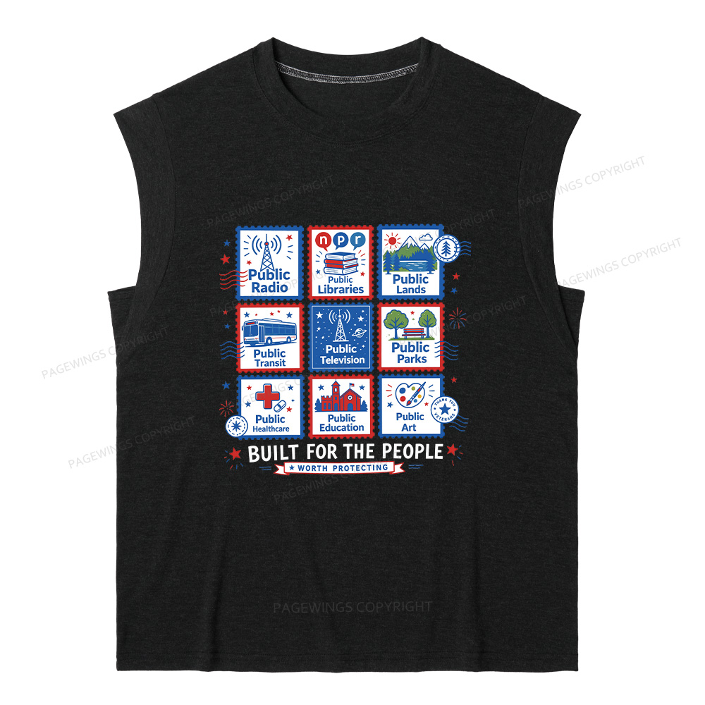 Pagewings Public Libraries 15970 Bookish Women's Heather Tank Top