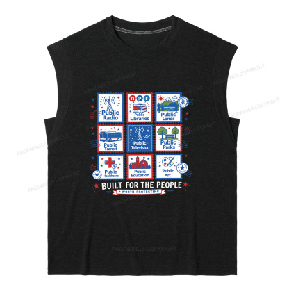 Pagewings Public Libraries 15970 Bookish Women's Heather Tank Top