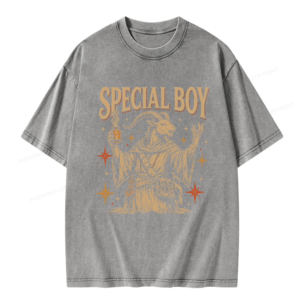 Pagewings Sci Fi Bookish Unisex Washed T-shirt