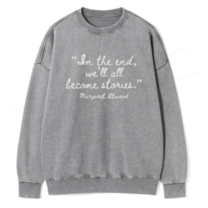 Pagewings Inspirational Quote16270 Read Unisex Washed Sweatshirt