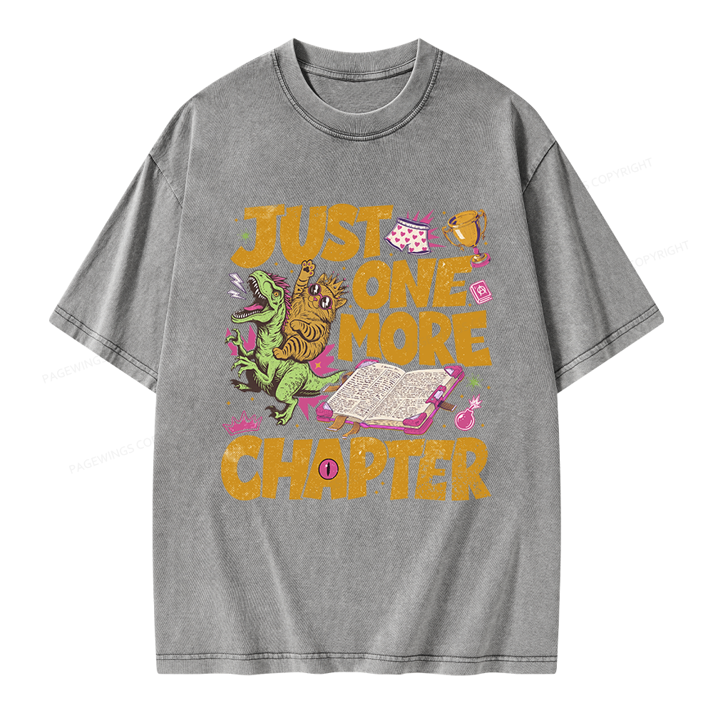 Pagewings Sci Fi Bookish Unisex Washed T-shirt