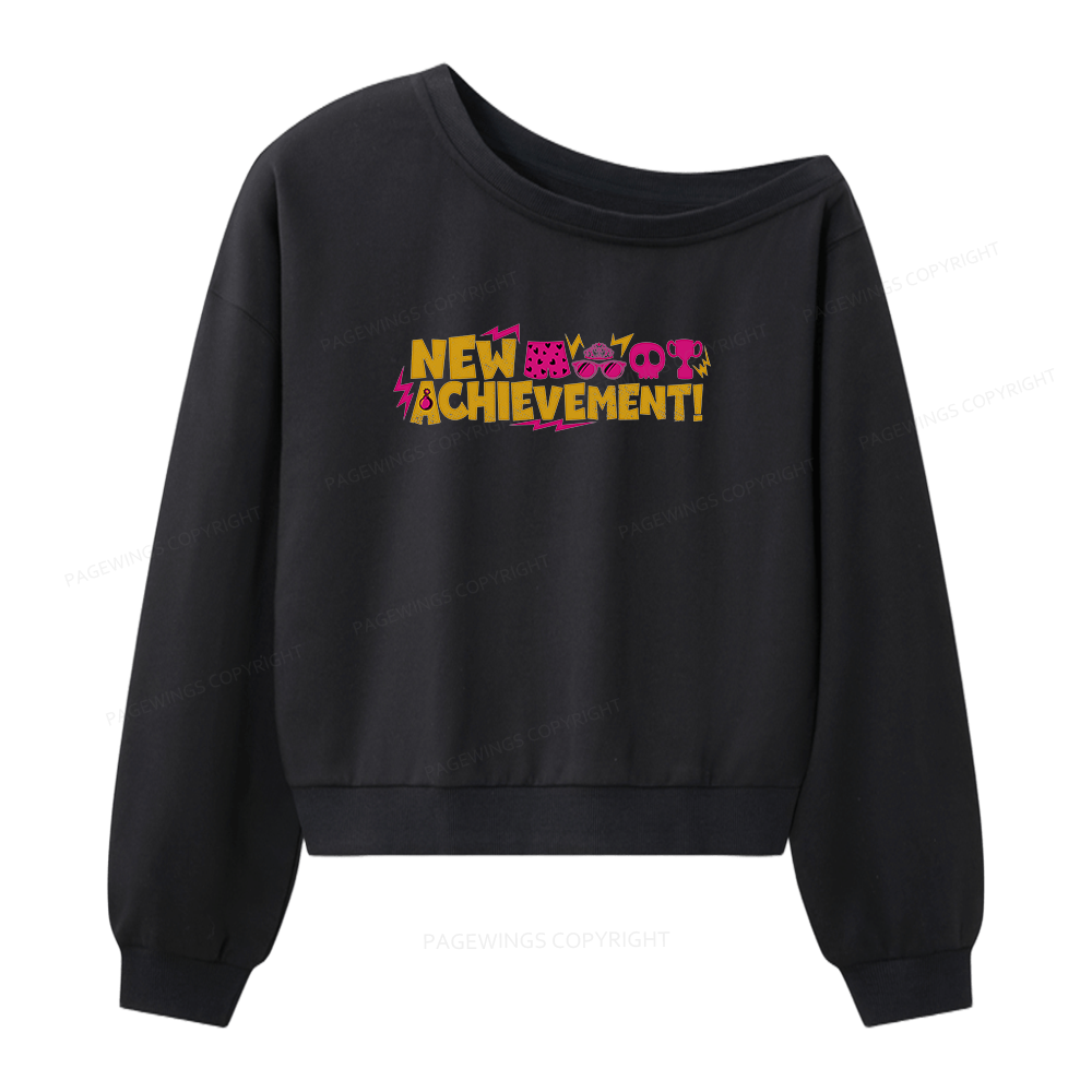 Pagewings Sci Fi Bookish 16405 Bookish Women Off Shoulder Sweatshirt