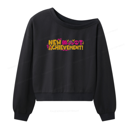 Pagewings Sci Fi Bookish 16405 Bookish Women Off Shoulder Sweatshirt