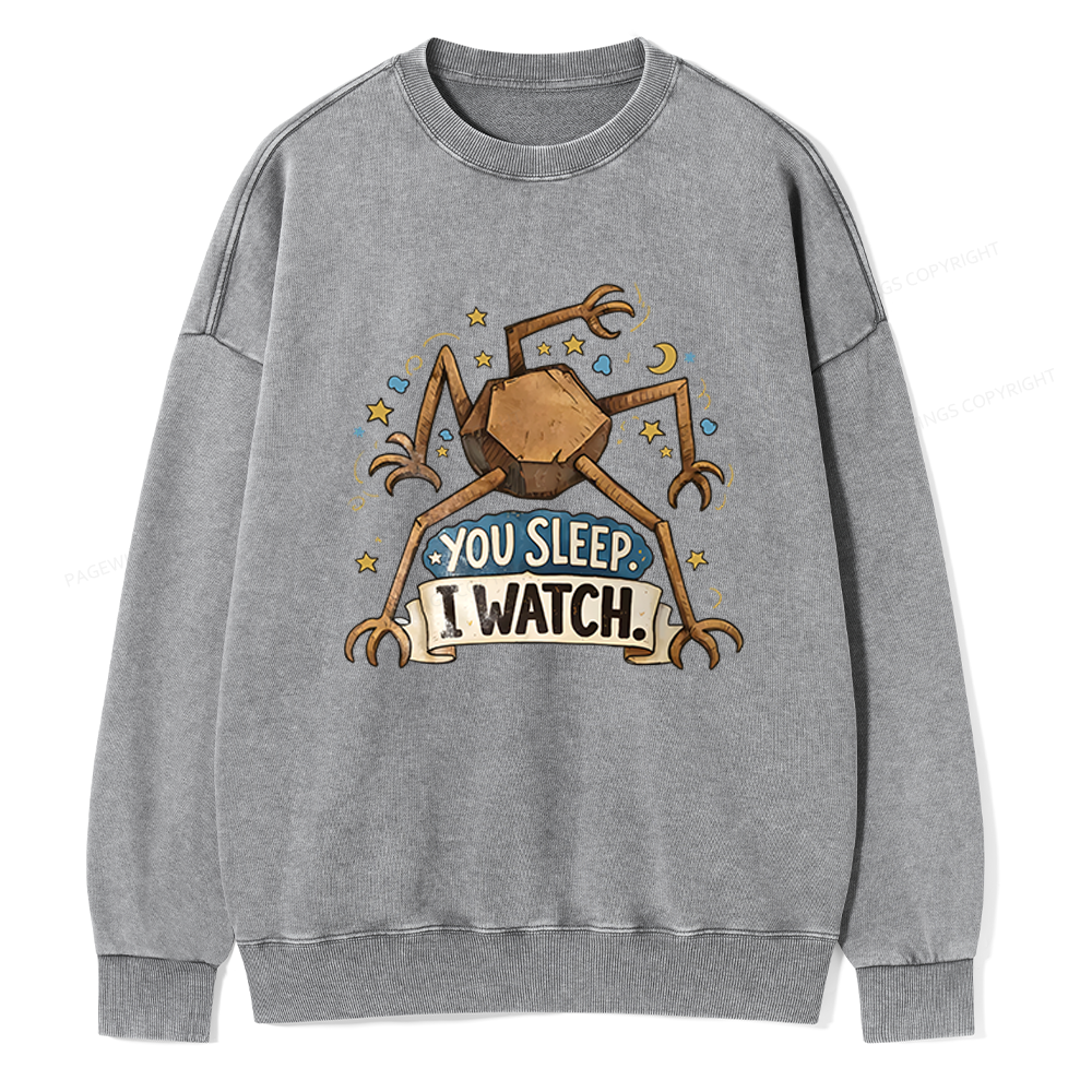 Pagewings Science Fiction Nerd Unisex Washed Sweatshirt