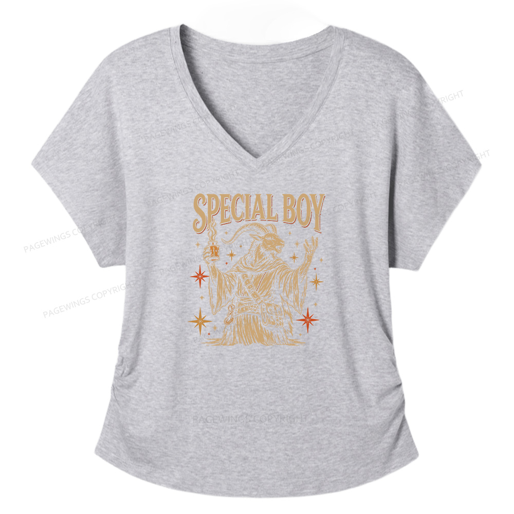 Pagewings Sci Fi Bookish16416 Soft Women's Modal V-neck T-shirt