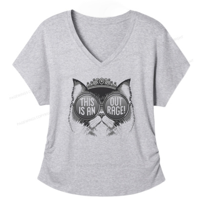 Pagewings Sci Fi Bookish16430 Soft Women's Modal V-neck T-shirt