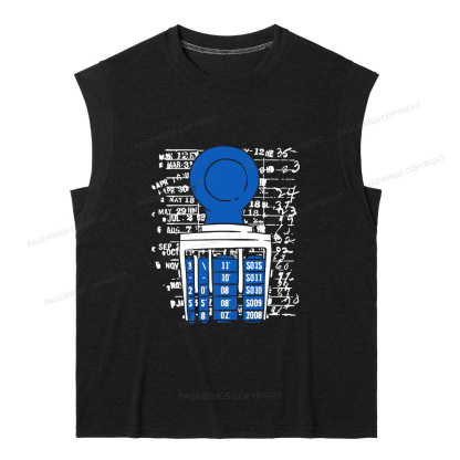 Pagewings Books Library Stamp16436 Bookish Women's Heather Tank Top