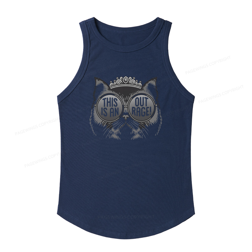 Pagewings Sci Fi Lover Women's Fitted Tank Top