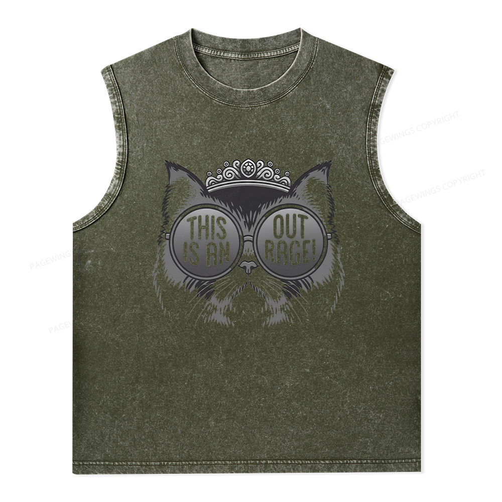 Pagewings Sci Fi Bookish16430 Bookish Unisex Washed Tank Top
