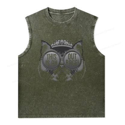 Pagewings Sci Fi Bookish16430 Bookish Unisex Washed Tank Top
