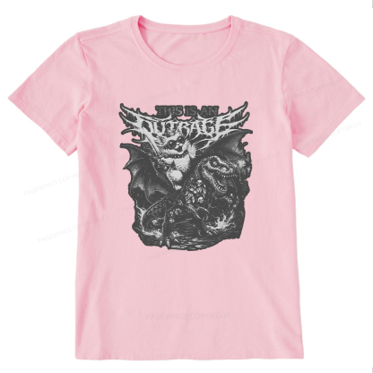 Pagewings This Is An Outrage Unisex Classic T-shirt