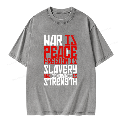 Pagewings Dystopian Lover Unisex Washed T-shirt