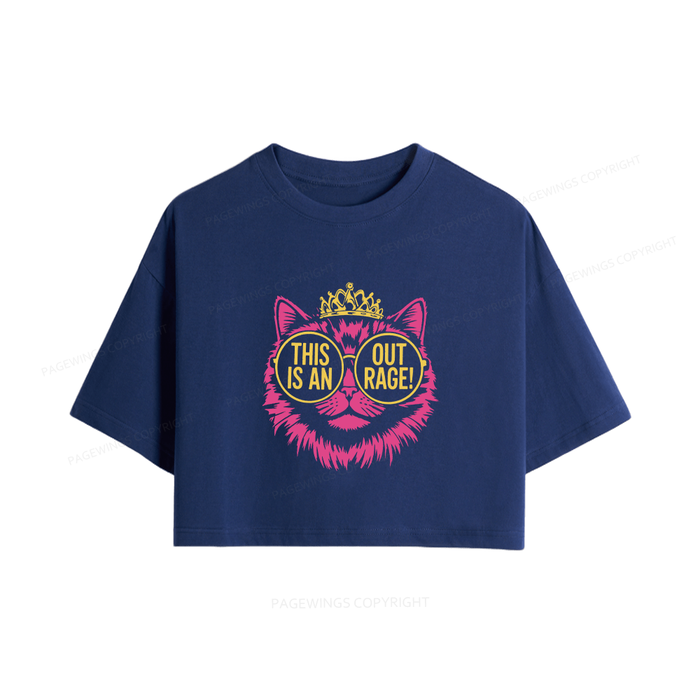 Pagewings Sci-Fi Bookish Women Crop Tops