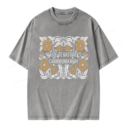 Pagewings Dystopian Book Lovers Unisex Washed T-shirt