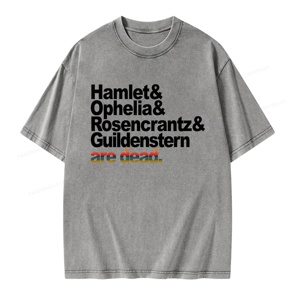 Pagewings Drama lovers Unisex Washed T-shirt