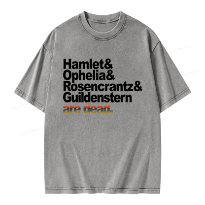 Pagewings Drama lovers Unisex Washed T-shirt