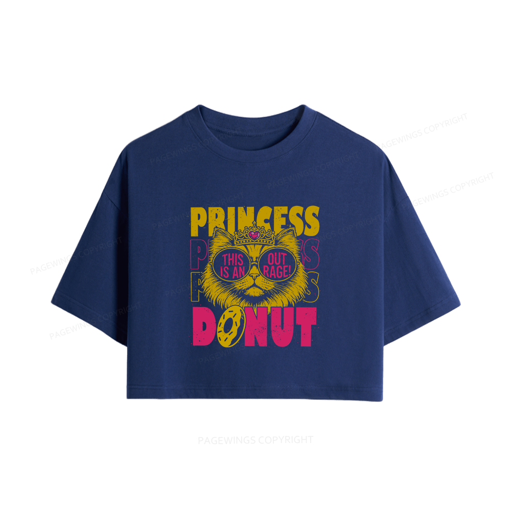 Pagewings This Is An Outrage Women Crop Tops