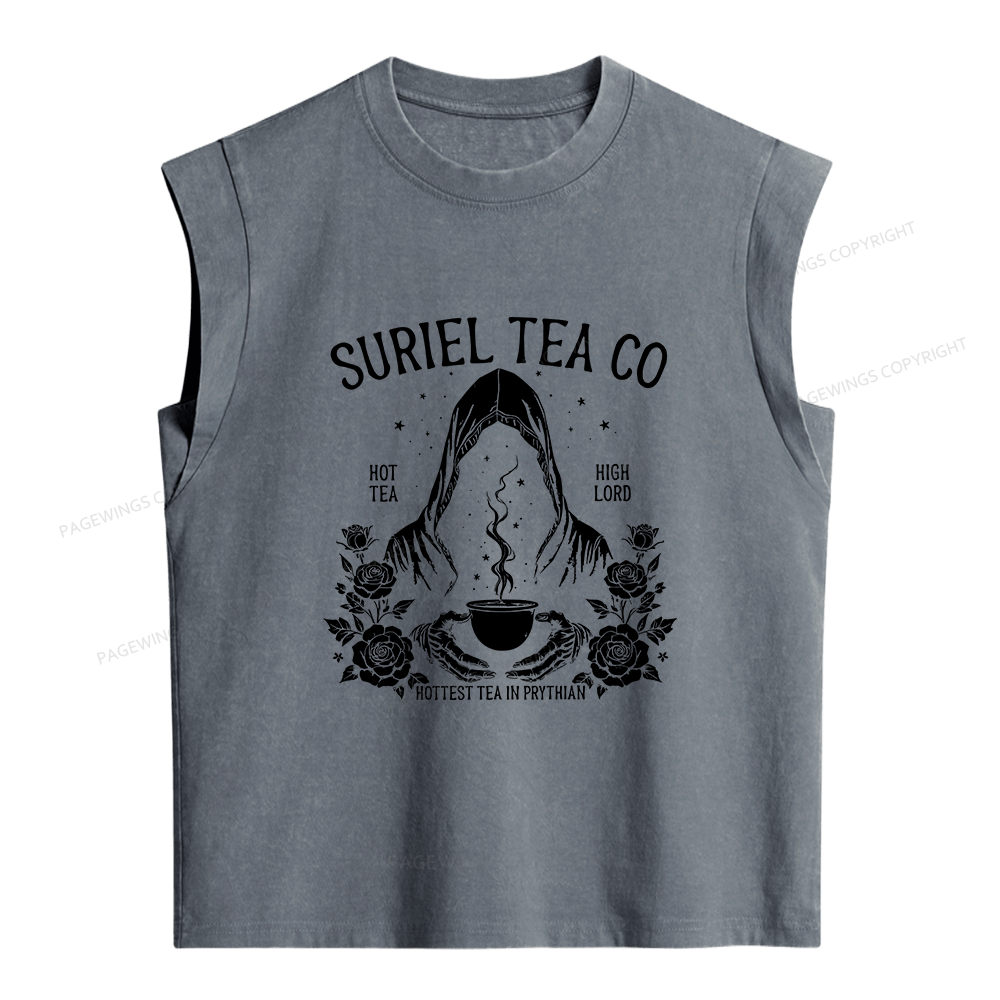 Pagewings Fantasy Reader Women's Washed Tank Top