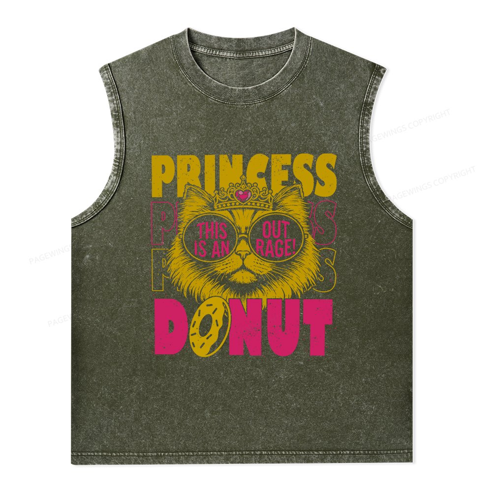 Pagewings This Is An Outrage  Unisex Washed Tank Top