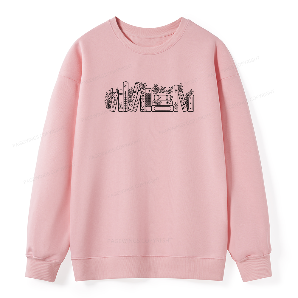 Pagewings No Such Thing As Too Many Books Unisex Classic Sweatshirt