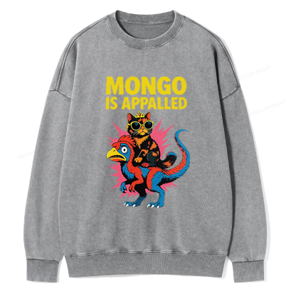 Pagewings Sci-Fi Book Lover Unisex Washed Sweatshirt