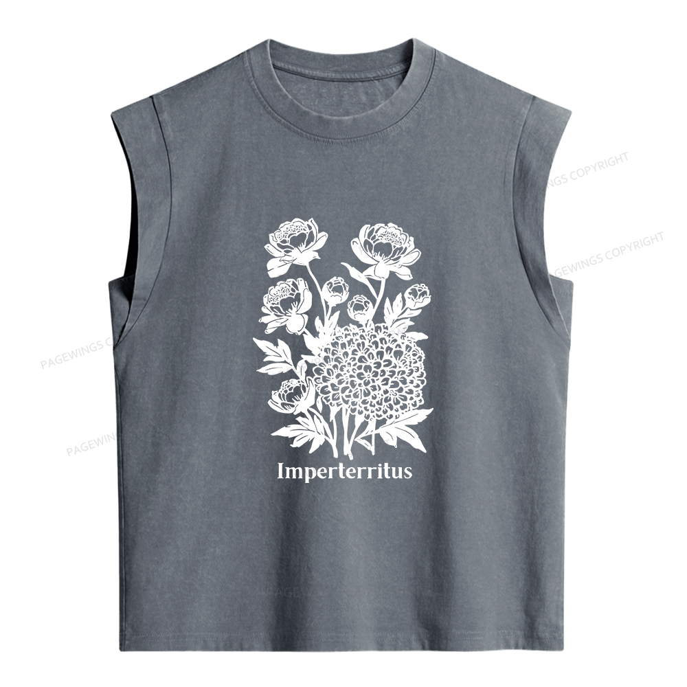Pagewings ImperterritusWomen's Washed Tank Top