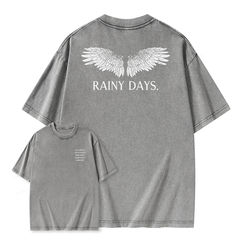 Pagewings Romance Literature Nerd Unisex Washed T-shirt
